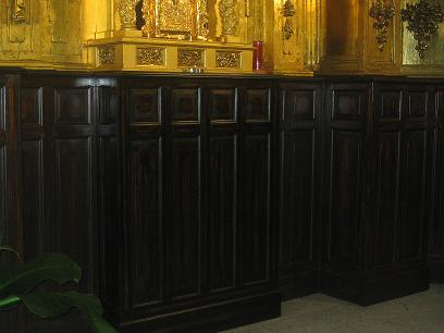 Friso de Altar Mayor Friso de Altar Mayor